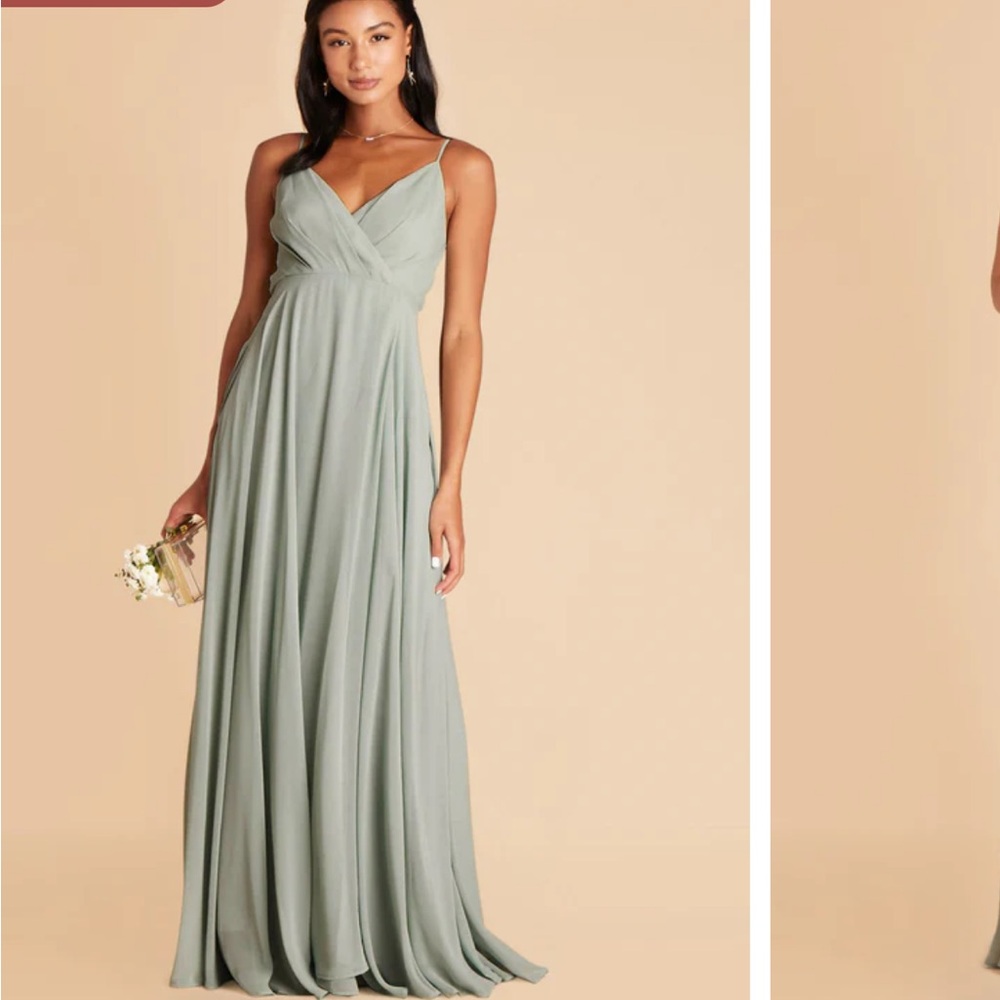 BIRDY GREY Kaia Dress Chiffon Sage